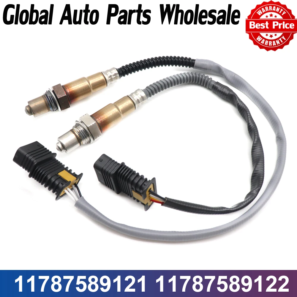

2X Oxygen Sensor 11787589121 11787589122 for BMW F20 125i F30 F35 328i X1 E84 X3
