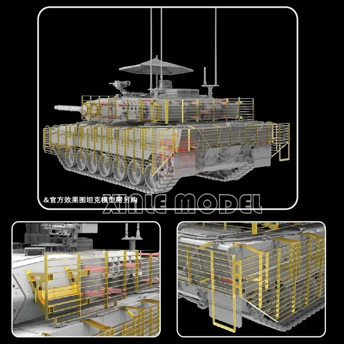 Ryefield modello 1/35 RM-2021Canadian Leopard 2A6M Set di aggiornamento CAN   (per RM-5076)