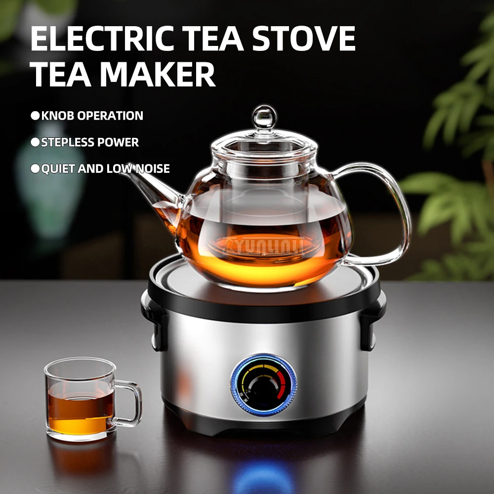 

Household Electric Tea Stove with Temperature Control Function Water Heater Boiler Milk Heating Seat