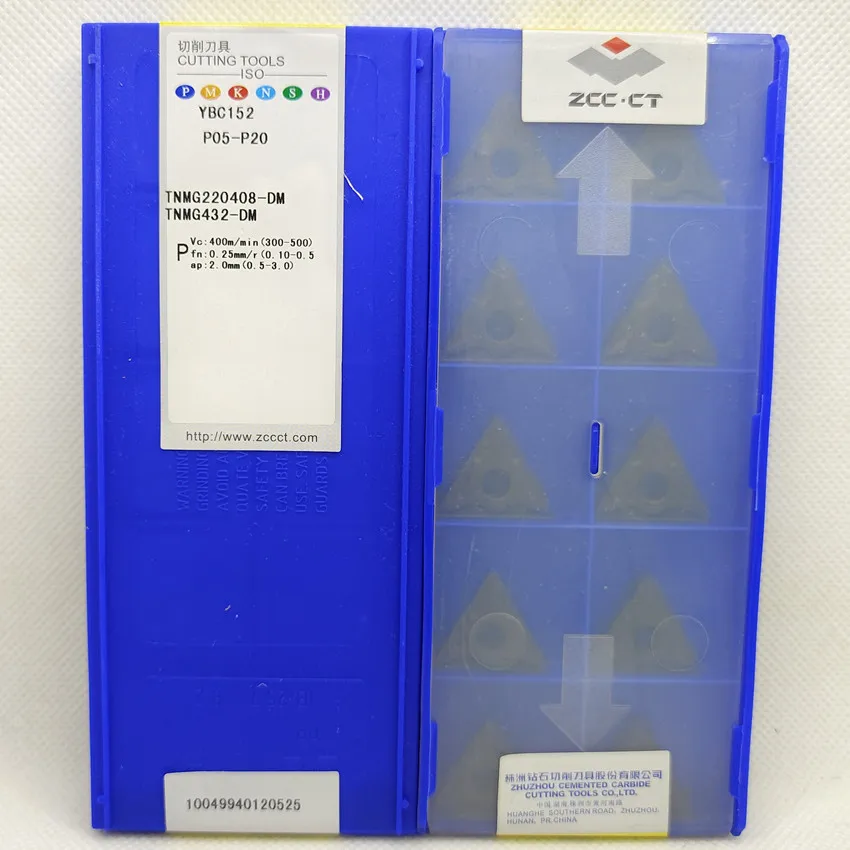 

TNMG220408-DM YBC152 YBC251 YBC252 YBC351 YBM251 TNMG432-DM TNMG220408-DM ZCC.CT CNC blade carbide inserts turning tools inserts