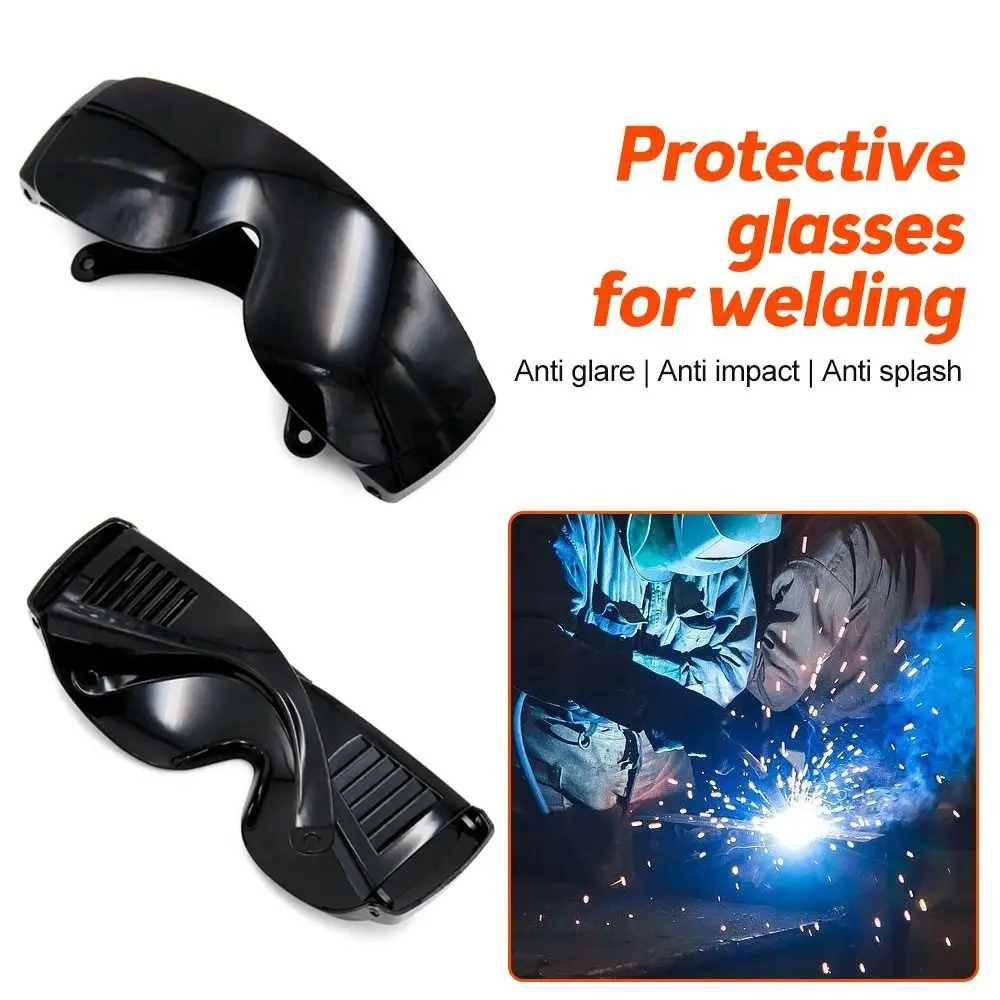 Security Supplies Black Welding Welder Goggles Anti-light Anti-impact Safety Goggles Welding Protective Glasses