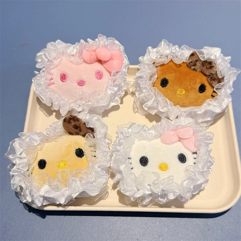 

Hello Kitty Accessories Cartoon Cute Girl Lace Versatile Clothes Backpack Hairband Shoes Doll Toy Material Kawaii Gift Wholesale