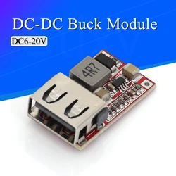 Fine 6-20V 12V/20V a 5V 3A Modulo caricatore USB per AUTO DC Buck step down Converter 12v 5v modulo di alimentazione buono