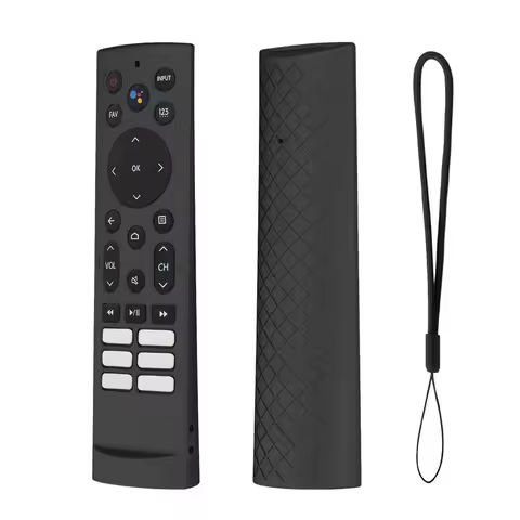 Silicone Protective Case for Hisense ERF3A80 ERFTG80H ERF3F80H Remote Control Smart TV Shockproof Cover Sleeve For ZDA205M