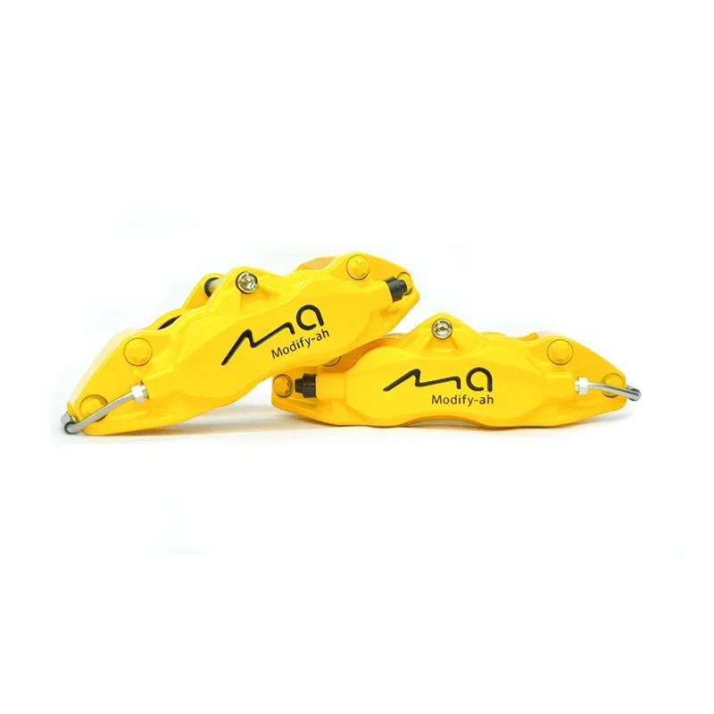 EDDYSTAR 4 Pistons Colorful Brake Calipers Front 17 Inch Wheel Universal Auto Caliper Part