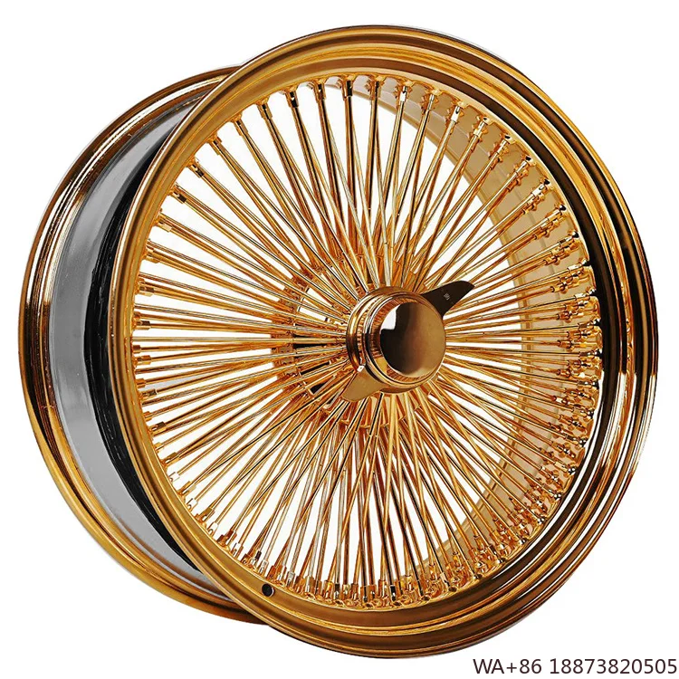 

Custom Classic Design 24 26 Inch Rims Wire Wheels Gold Wheels Forged Wheels for