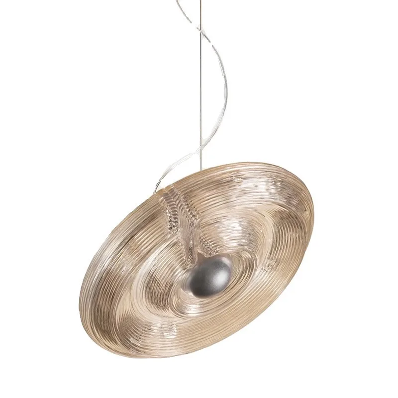 

Glass chandelier Modern simple restaurant Bar sales office Model room light