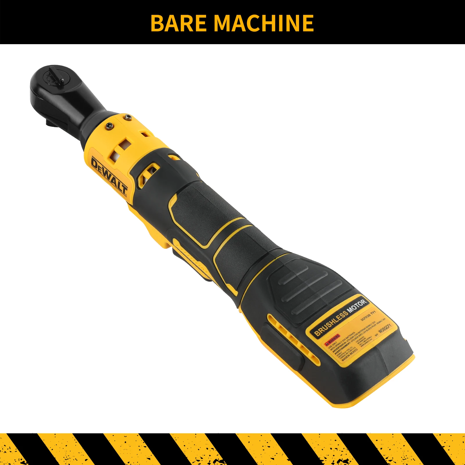 DEWALT DCF512 Ratel Haakse Moersleutel Variabele Snelheid Borstelloze Power Wrench LED licht Snoerloze Batterij Power Tools - afbeelding 1