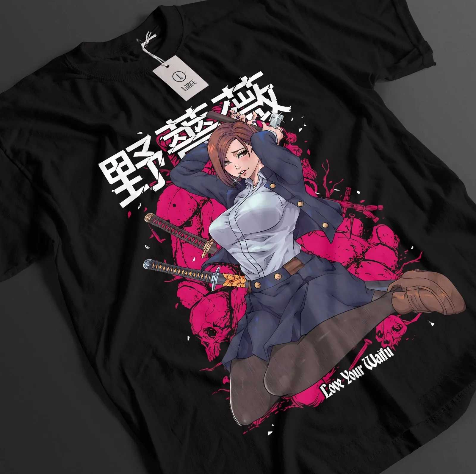 Jujutsu Kaisen Shirt Nobara Kugisaki T-Shirt Sukuna Mahito JJK Anime Unisex Tee