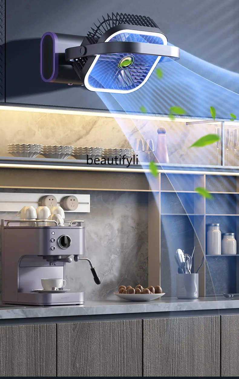 Настольный вентилятор для зарядки, простой свет, цифровой дисплей, циркуляционный вентилятор