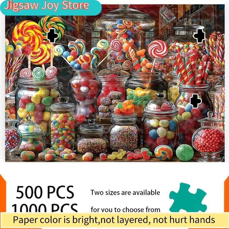 

500/1000 элементов, пазл для взрослых, высокоточная детализация, идеально подходит для семейного отдыха, снимает стресс и способствует развитию осознанности.