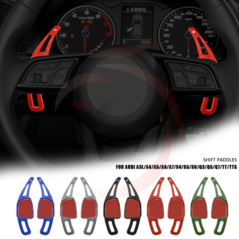 

ABS Steering Wheel Shift Paddle For Audi A1 A3 A4L A5 A7 S5 Q5 Q8 TT 2016-2019 DSG Shifter Paddle
