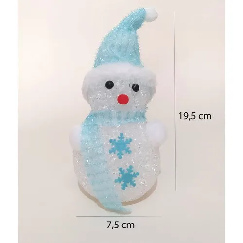 Operate Trade Battery Operated Colorful Light Feast Lighted Snowman