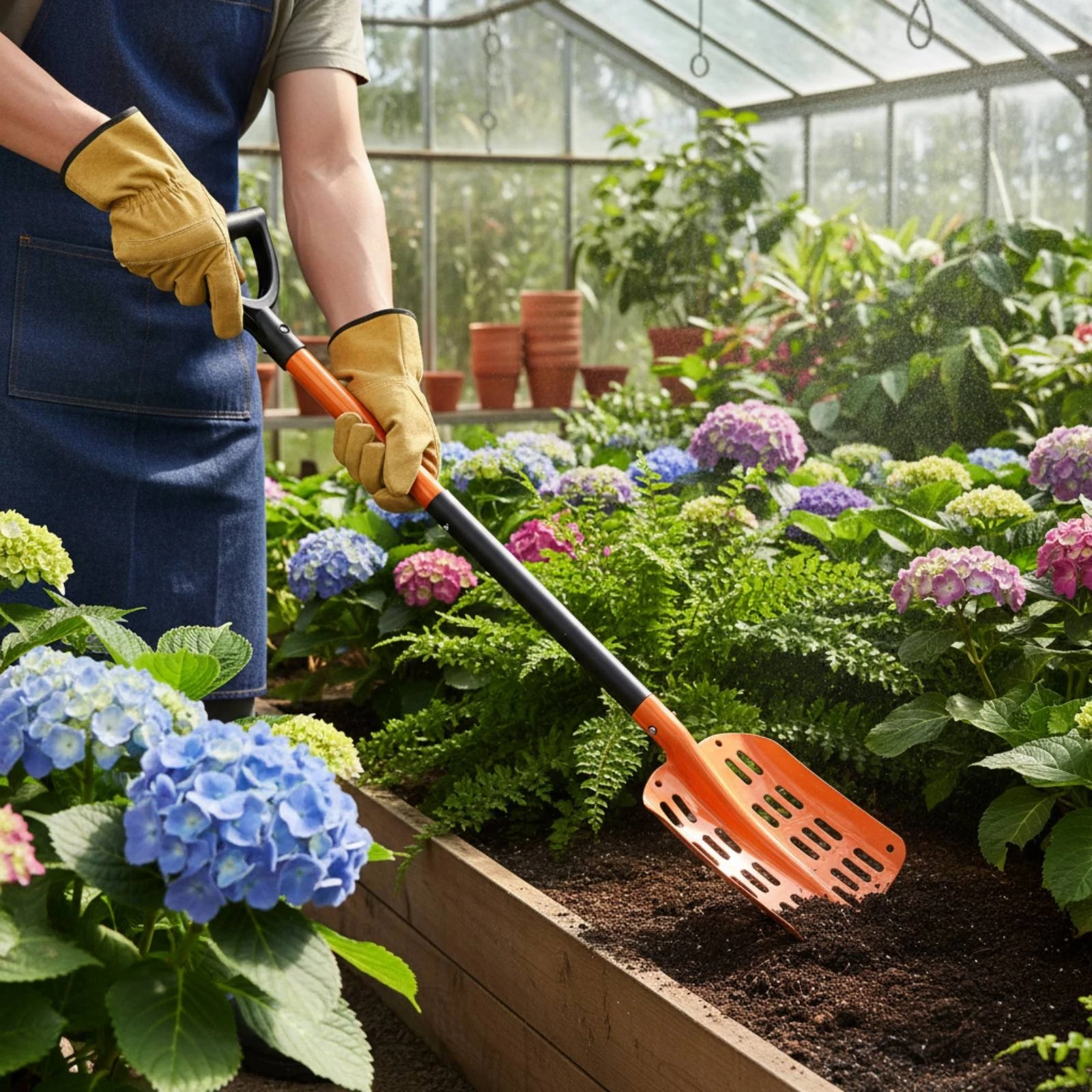 Pala Cribadora de Suelo con Ma - Gardening Tools Long reseña y precio