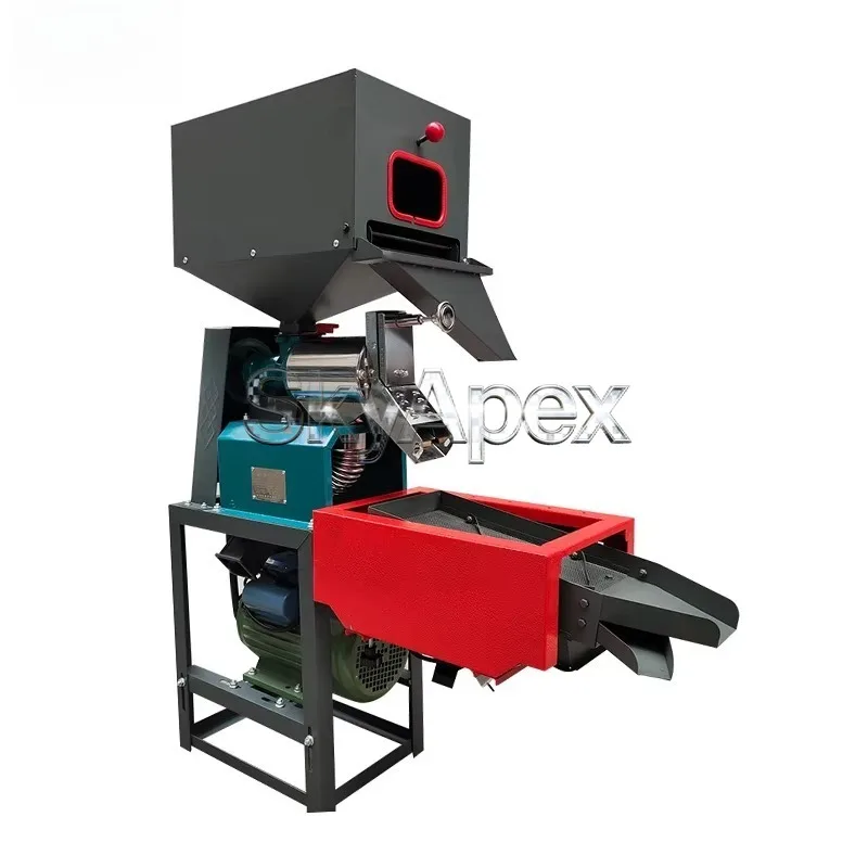Multifunctional All-in-One Rice Milling Grinding  Separating Machine for Multiple Grains with User-Friendly Operation