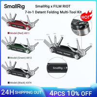 SmallRig x FILM RIOT 7-in-1 Detent Folding Multi-Tool Kit, Universal DSLR Camera Tool Set with Screwdrivers & Hex Key Wrenches