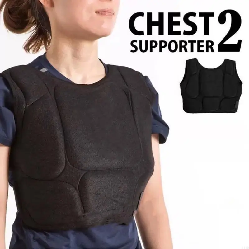 

Chest Protectors Gear Moisture Wicking Fabric Flexible Impact Resistance Suitable for Taekwondo Karate Training Event 24BD