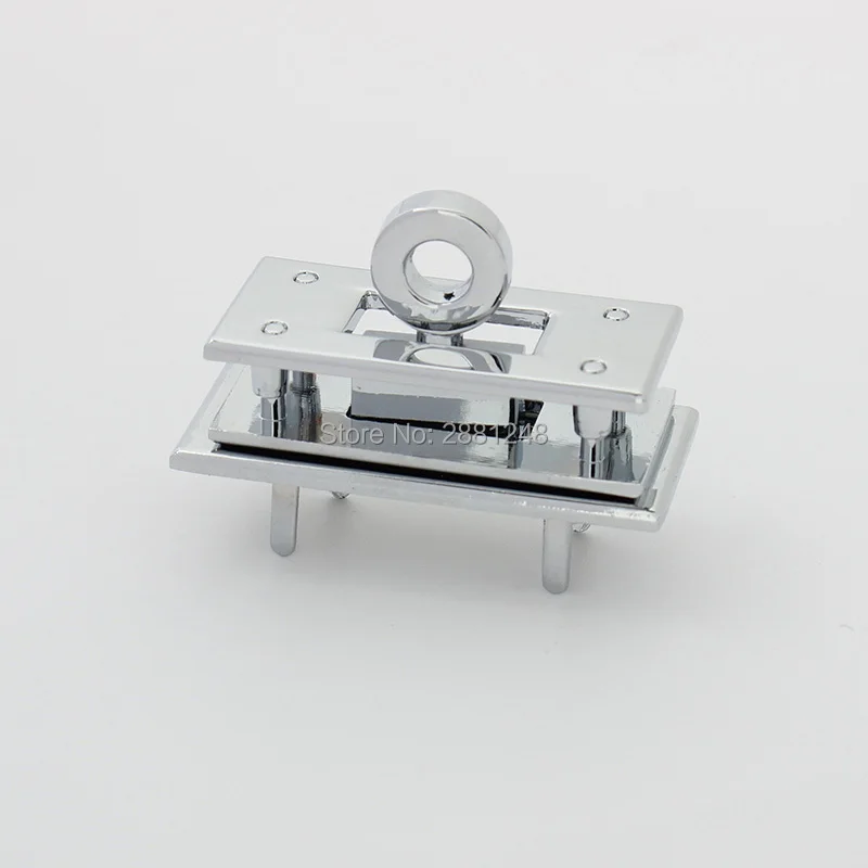 New Rectangle Eyelets Hanger Metal Lock for Bag Hardware Wholesale Fashion a Set of Locks Fitting Woman Handbag Bag Accessories