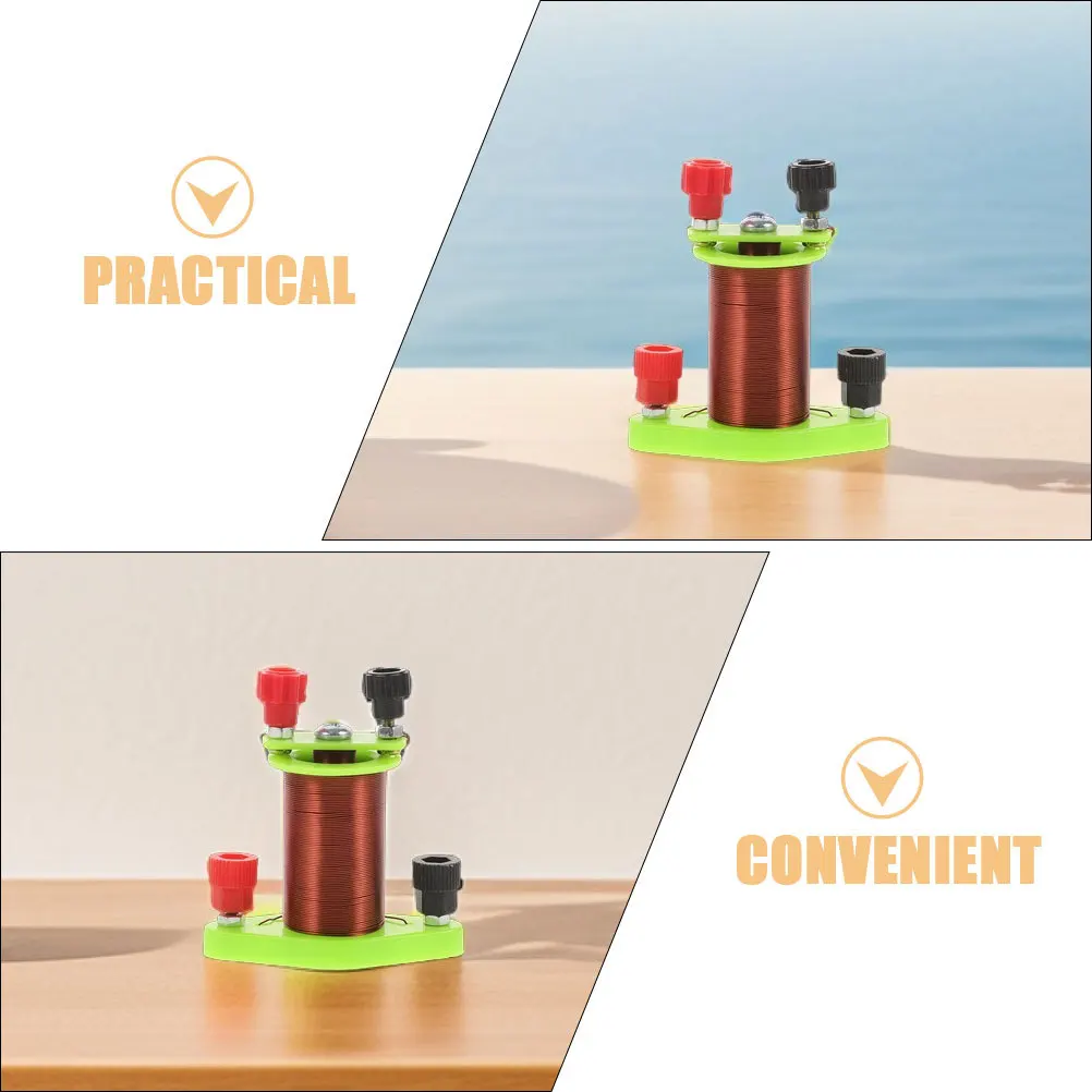 2Pcs Primary Secondary Precision Coil Set Physics Experiment Teaching Electromagnetic Induction Demonstration Kit