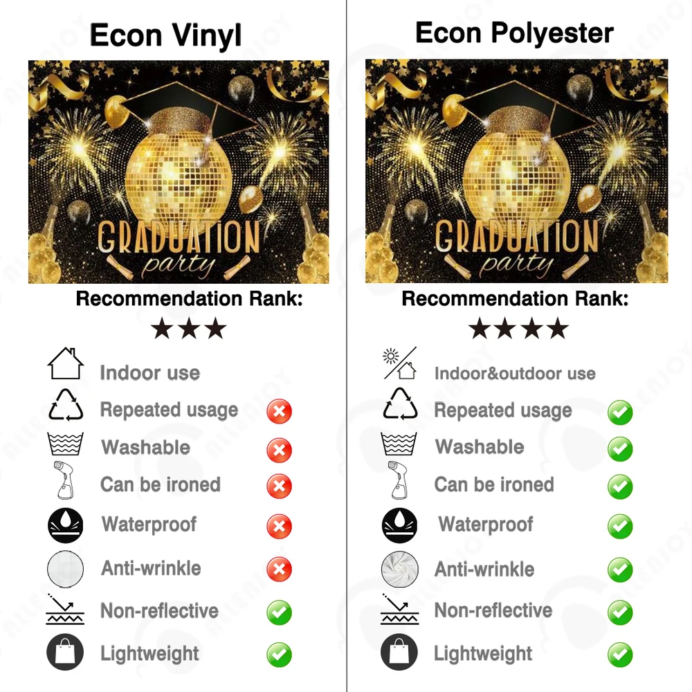 Funnytree 졸업 파티 배경 클래스 2022 축하 학사 모자 골드 별 공 장식 사진 소품 배경