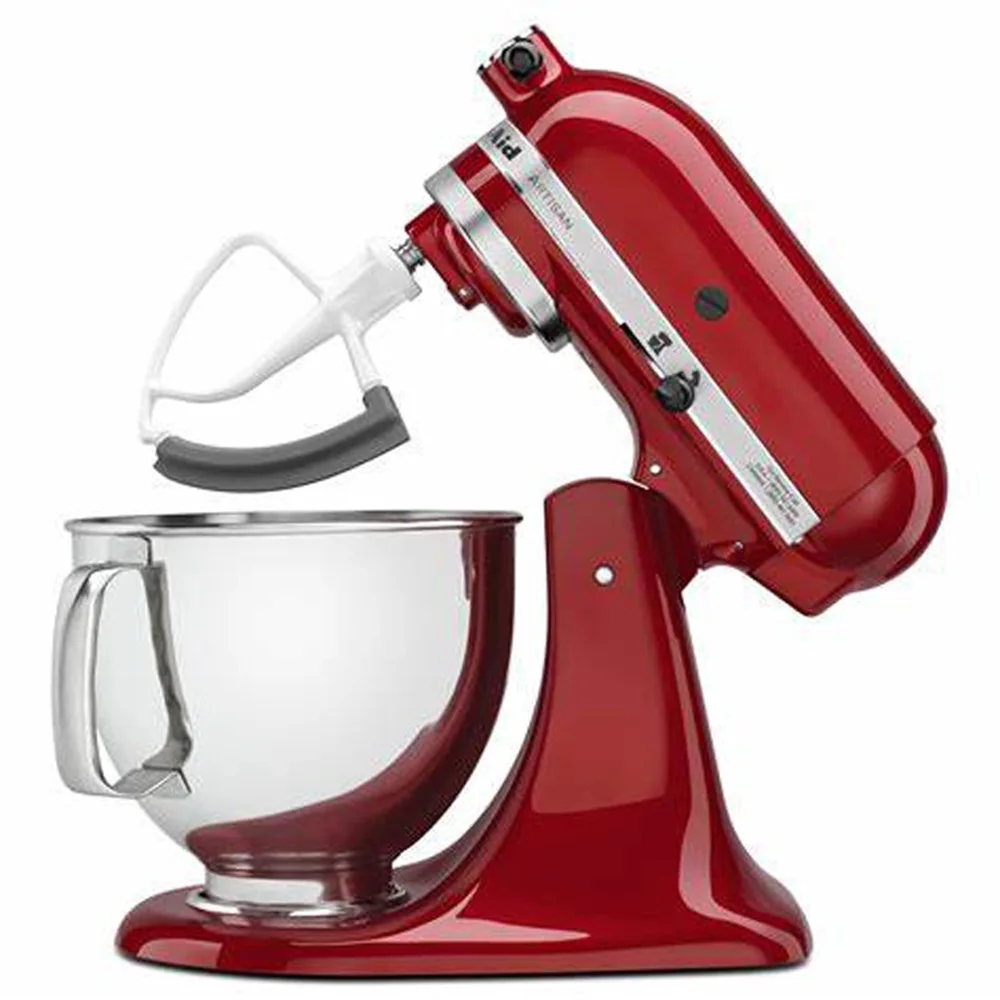 Pagaie mélangeur pour KitchenAid KFE5T 4.5-5QT, batteur à bords flexibles, support inclinable