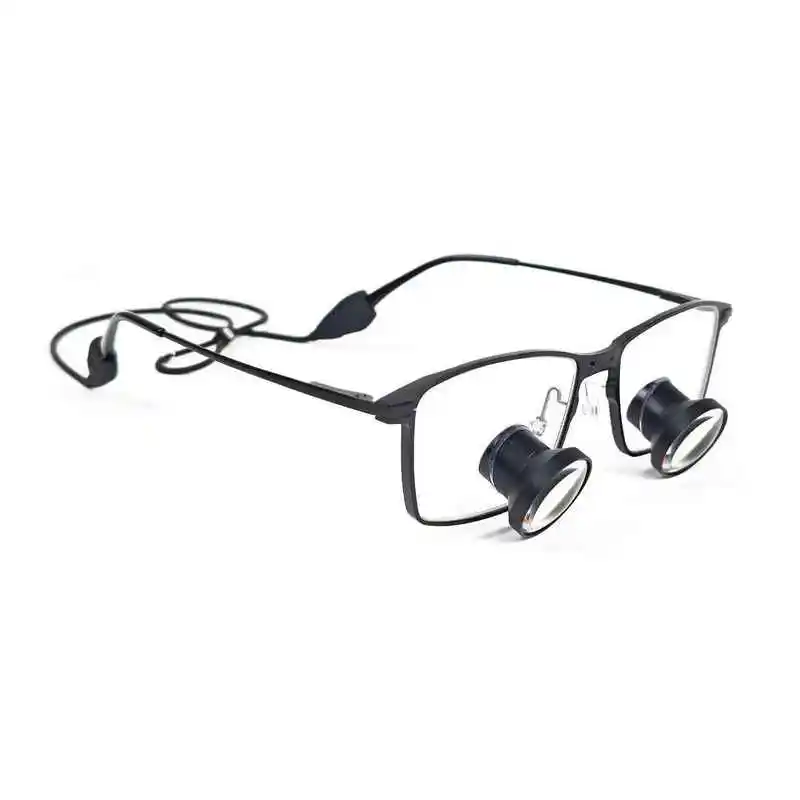 3.0X Lightweight Loupes Adjustable Working Distance Eyeglass Frame CE Certified Magnifying Glass