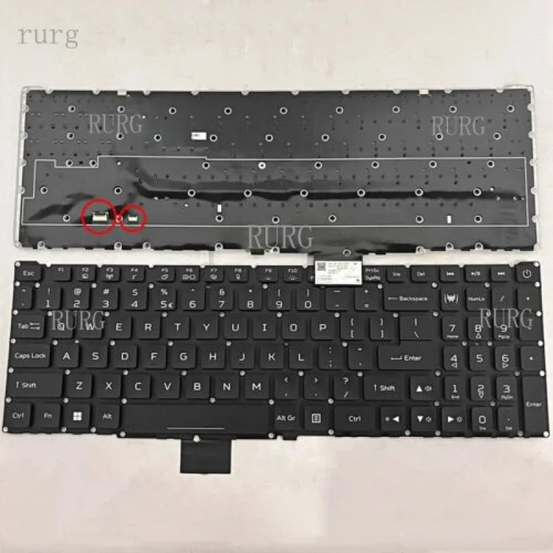 

L New for Acer Predator Helios 16 PH16-71 Gaming N23Q1 US keyboard RGB Backlit