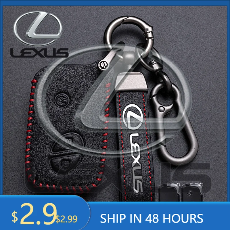 

2026 Hot Car Sticker Leather Car Key Case Cover For Lexus CT200H GX400 GX460 IS250 IS300C RX270 ES240 ES350 LS460 GS300 450h 460