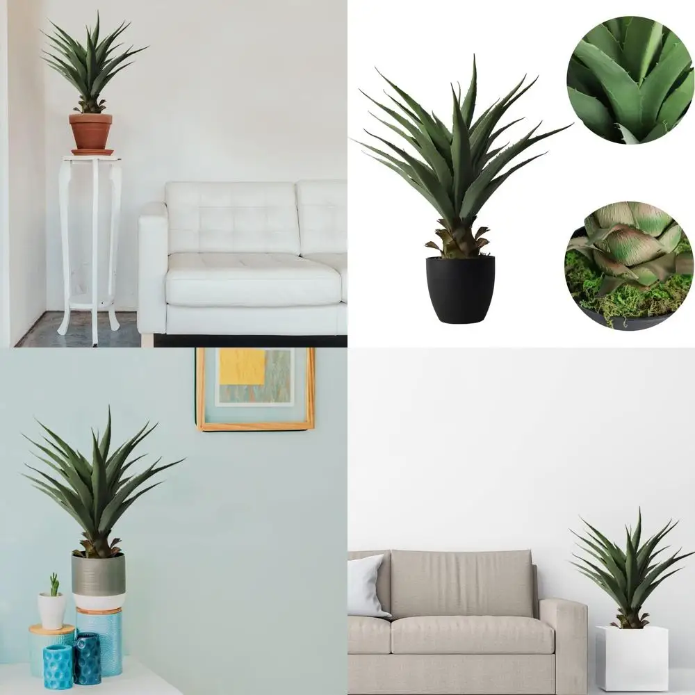 

Artificial 27 Inch Sansevieria Faux Greenery for Office, Garden, and Indoor Decor