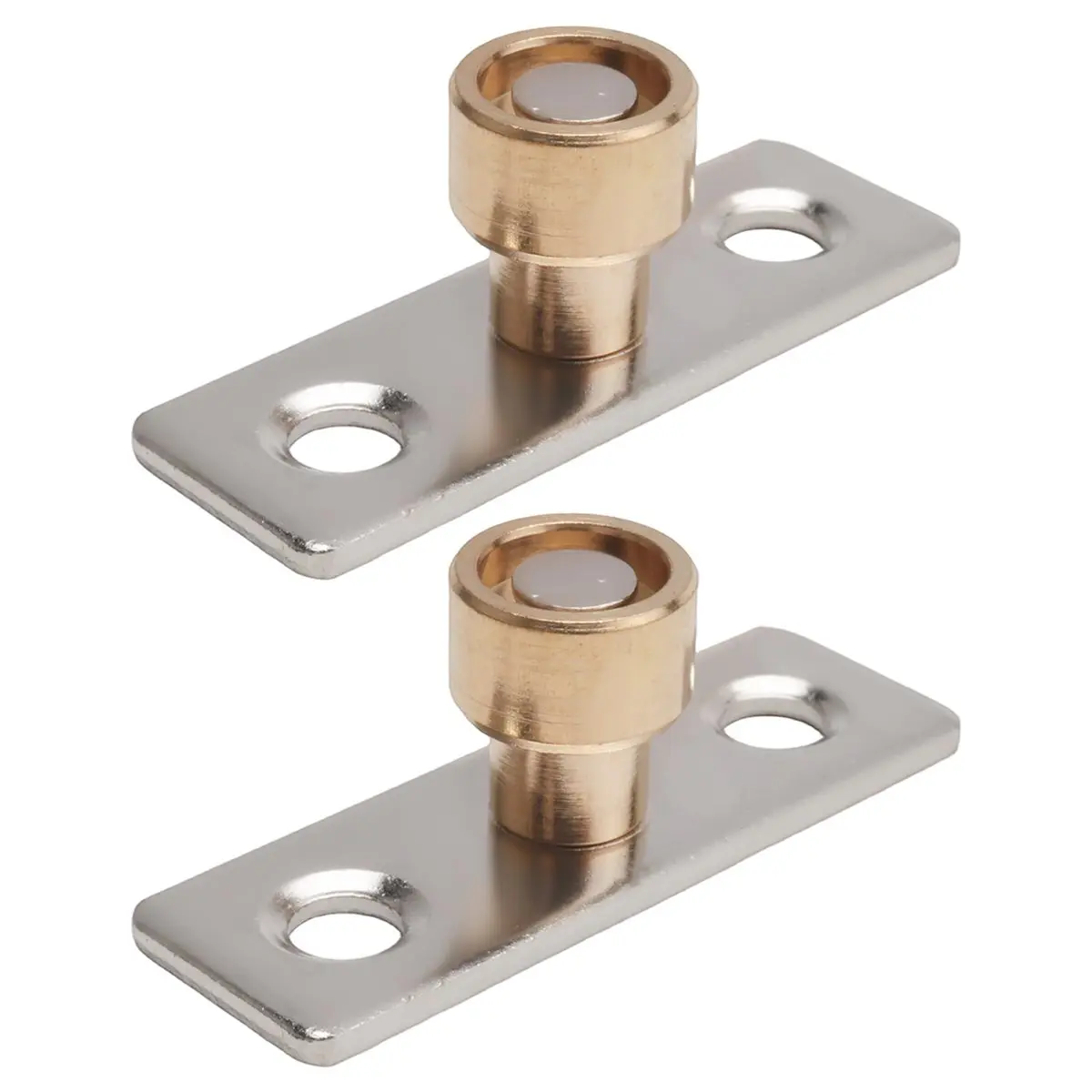 ABLG & 12mm Diameter Wooden Sliding Door Guide Metal Locator Stopper 2pcs