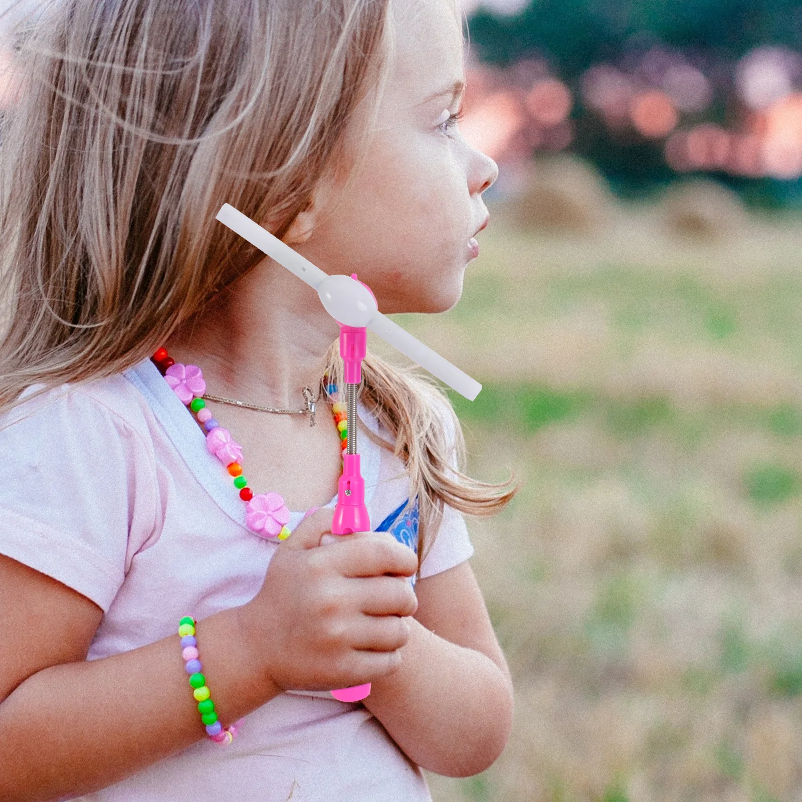 3 stücke Glowing Musik Bar Für Kinder Bunte Rotierenden Licht-Up Stick Glänzende Musik Bar Kreative Elektrische Rolle Spielen Zubehör