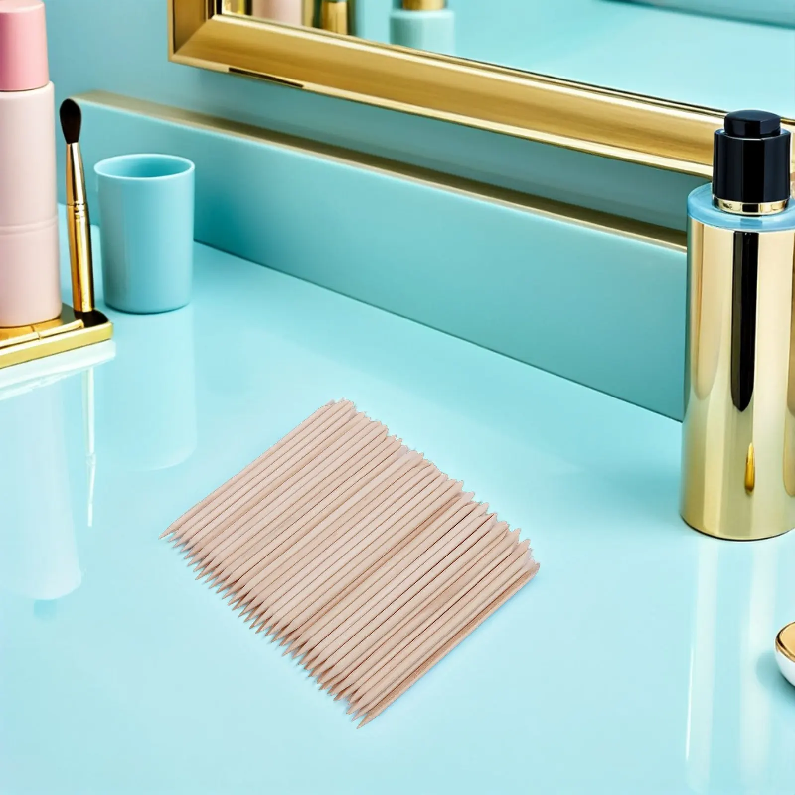 

600 шт. бамбуковых палочек для маникюра и педикюра, двусторонние, для домашнего и профессионального использования, инструменты для удаления кутикулы, аксессуары для нейл-арта