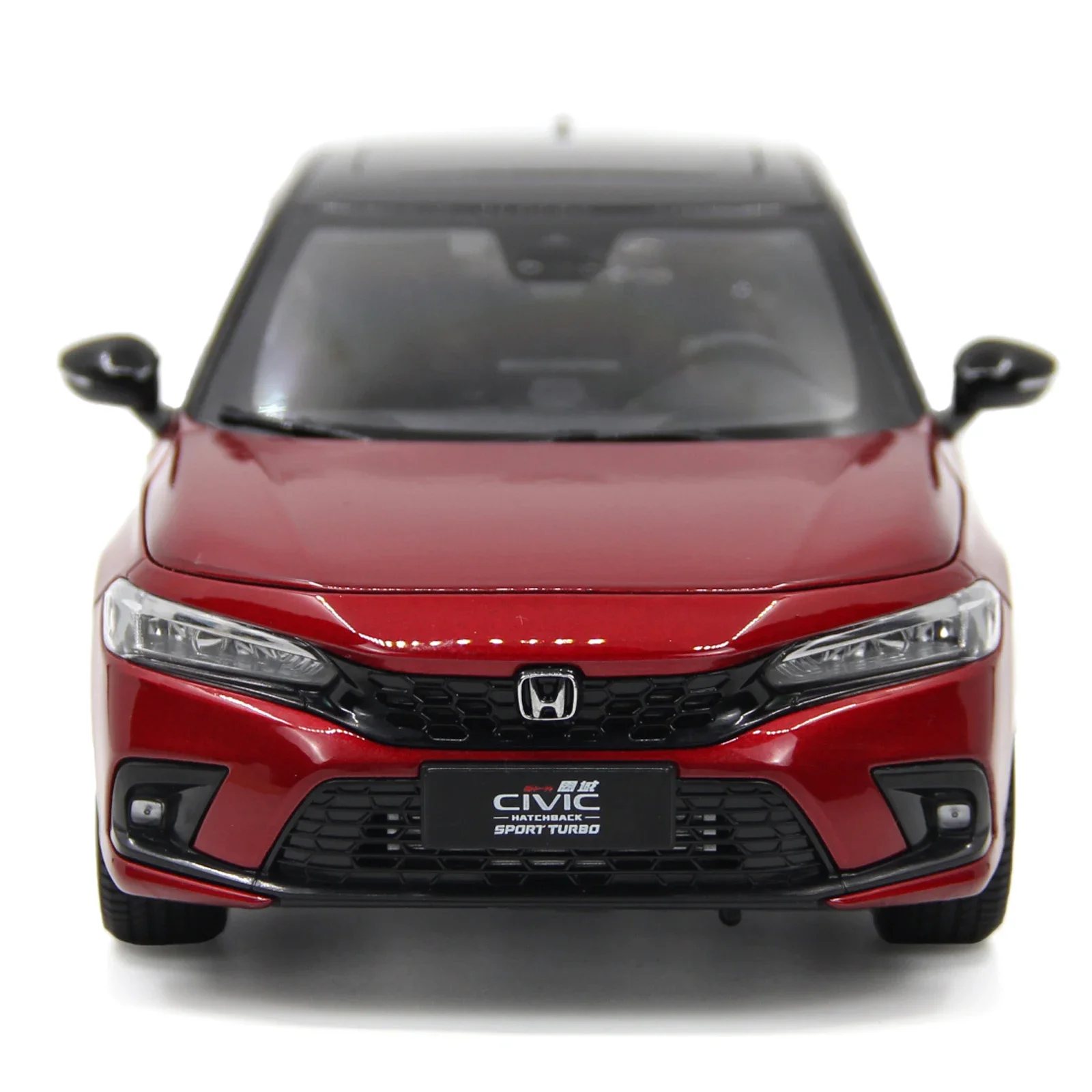 1:18 Scale Honda Civic 2023 Hatchback Metal Car Model 1:18 Diecast Miniature Vehicle Toys Models Hobby Collection Birthday Gift