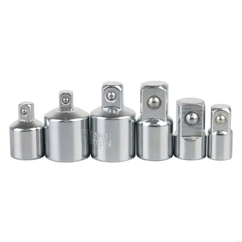 W8KB 6PCS Ratchet WbLench Socket Sleeve Bộ chuyển đổi đầu 1/4 inch đến 3/8 inch