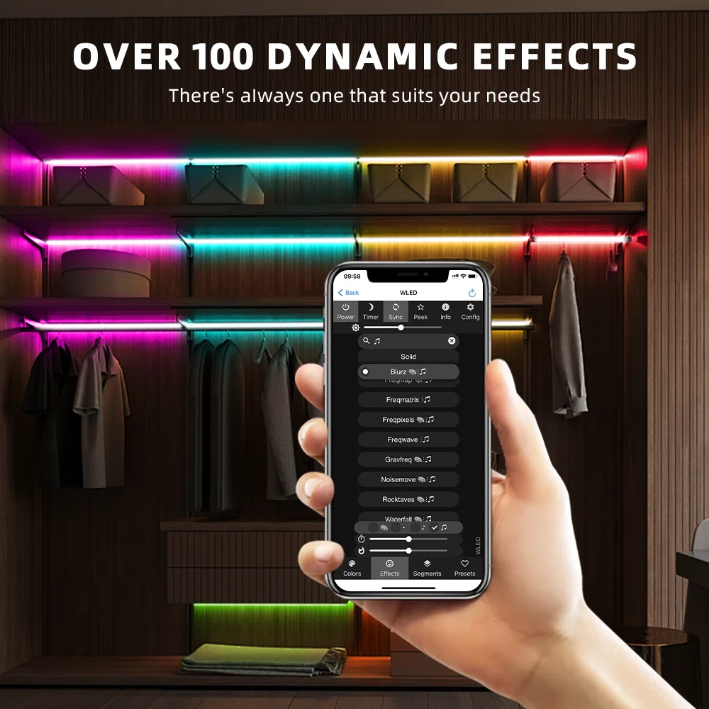 DOMRAEM ESP32 وحدة تحكم بالموسيقى رفيعة للغاية WLED قابلة للعنونة 2CH WS2811/2812/2812B/2813/2814/2815/2805/SK6812/APA102 شرائط RGB IC