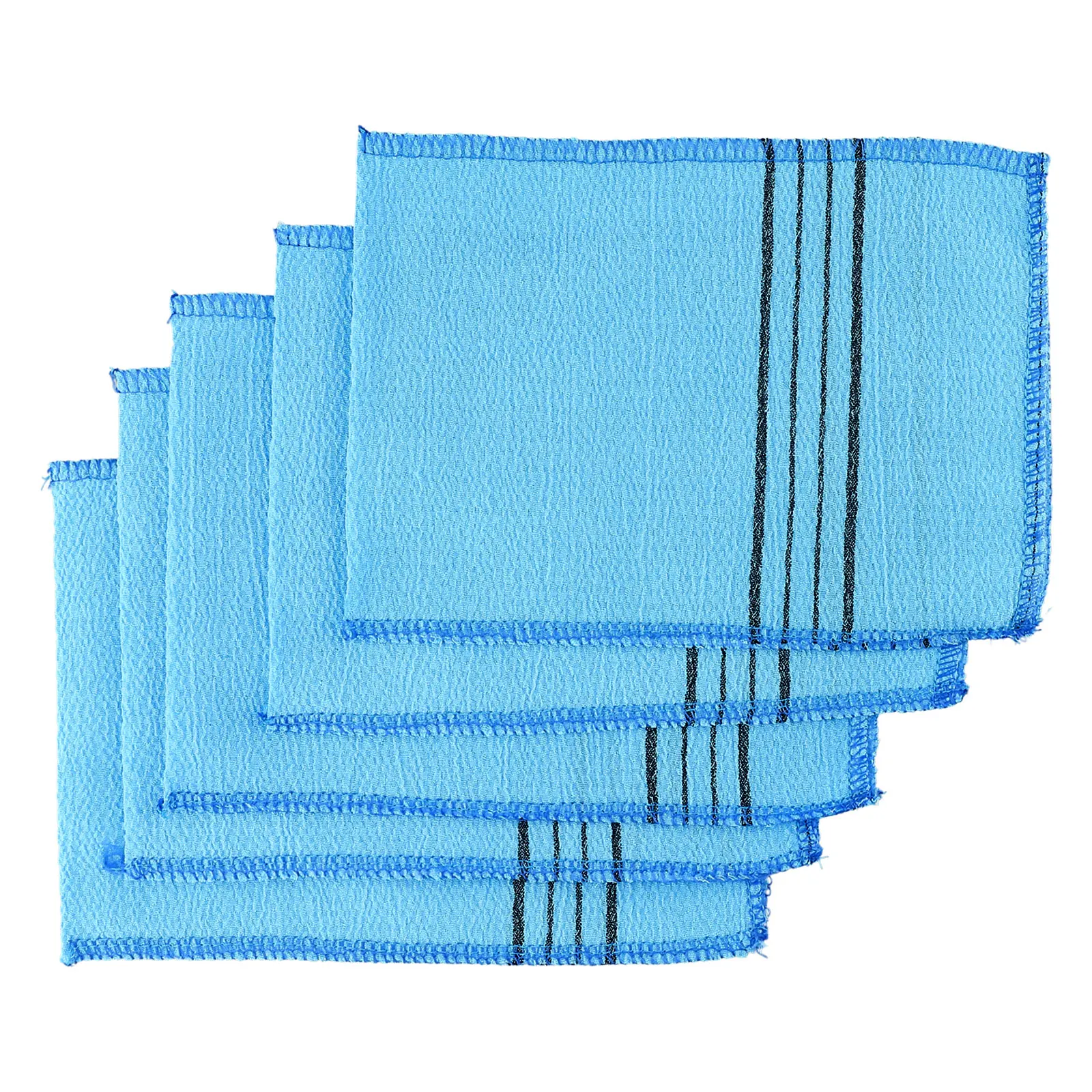 

5 Pcs Exfoliating Bath Towel Korean Italy Asian Exfoliating Bath Washcloth Body Scrub For Towels Bathing Bathrobe