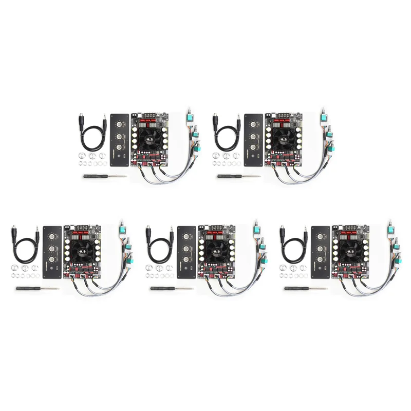 

A33T-5X NEW T220HS-W Bluetooth 5.2 Subwoofer Digital Amplifier Board 2.0 Channel 220W+220W Wide Voltage 12-36V Stereo HIFI