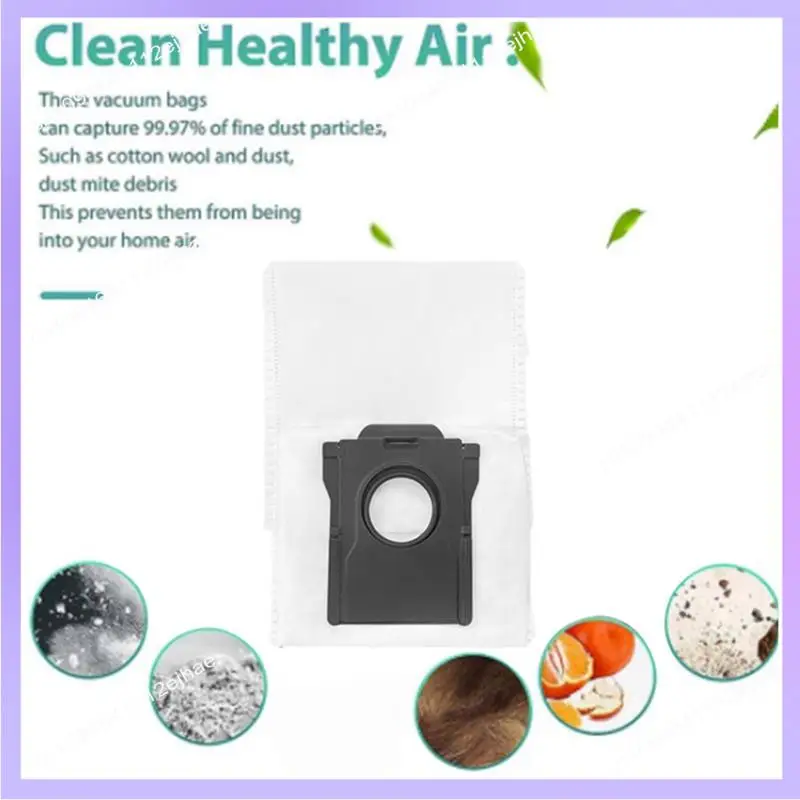 N83r 10 peças acessórios para dreame x30 pro plus/x30 pro ultra vácuo escova lateral principal filtro hepa almofadas de esfregão sacos de pó