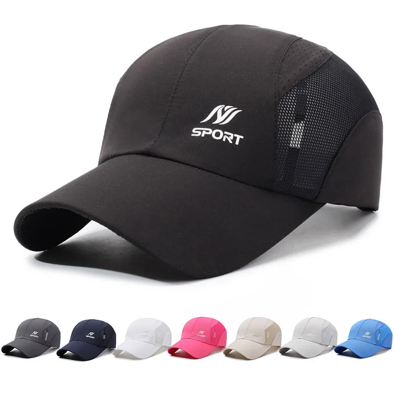

Summer Thin Sunhade Outdoor Quick Dry Hat Women Caual Breathable Protection Fihing Sun Baeball Cap