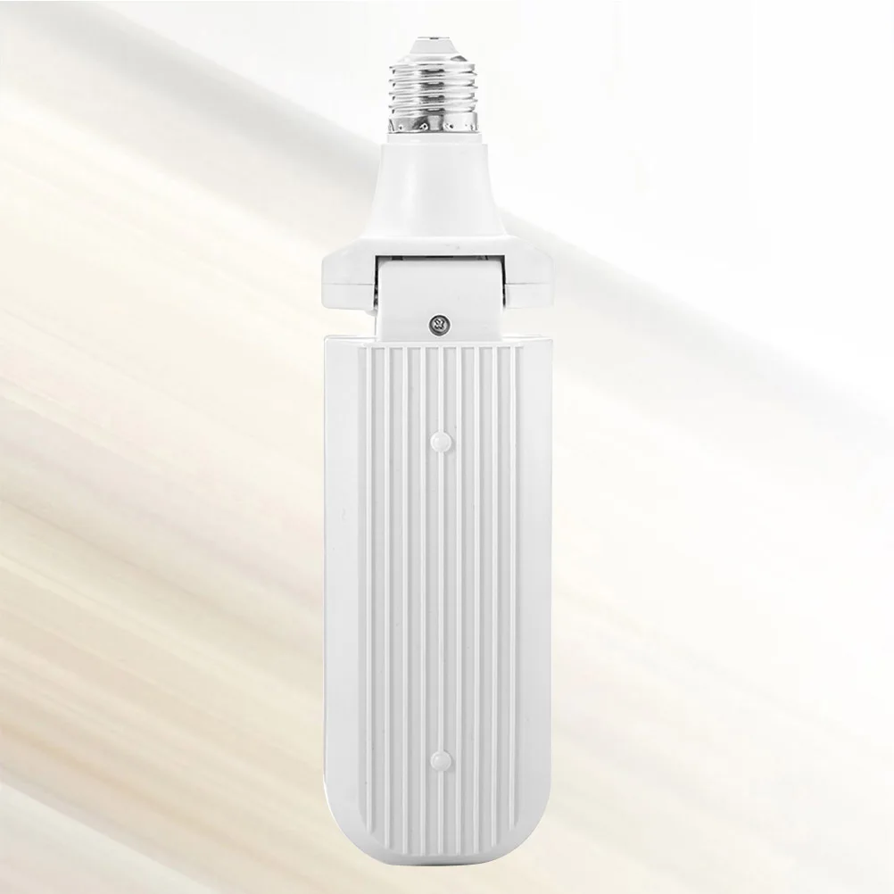 

30W 2 Blades 6500K Foldable Led Light Bulb Cold White E27 Base Easy Install For Home Garage Bar Hotel Lighting Lamp Tube