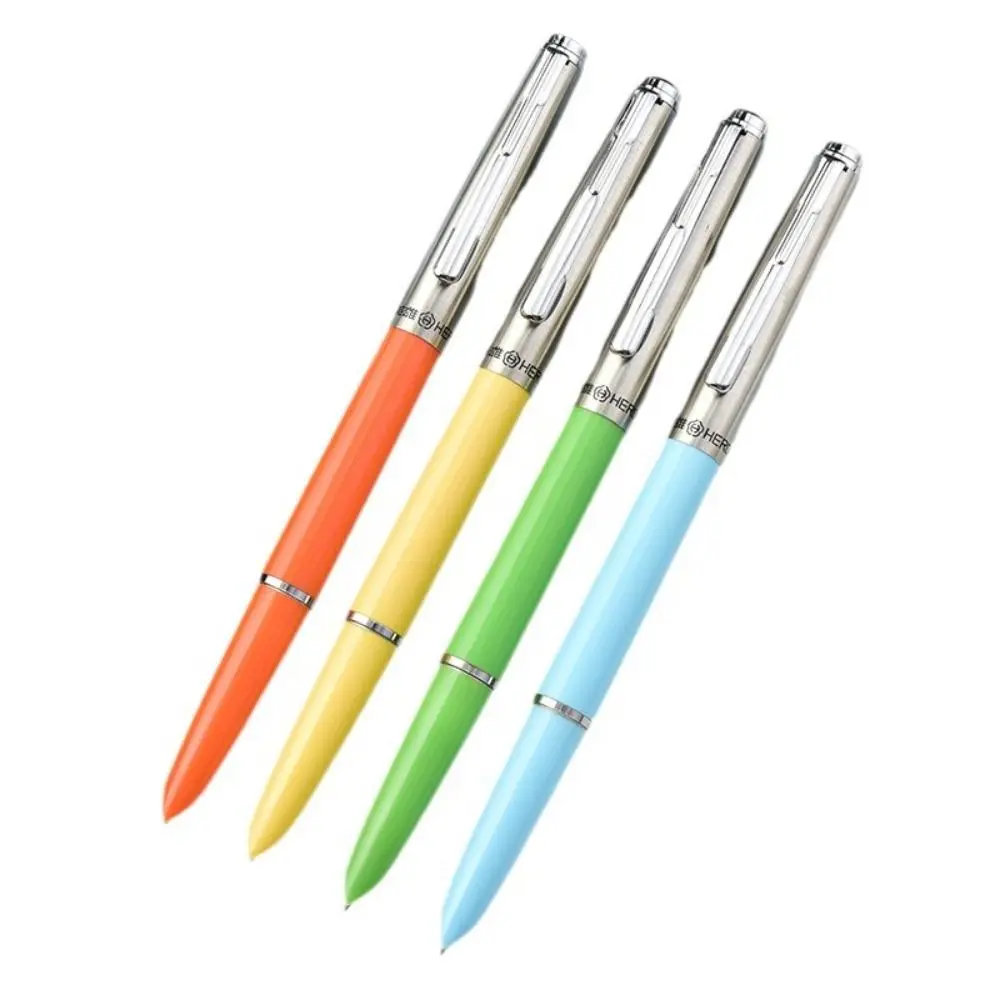 

Metal Pen Elegant Hero 007 Fountain Pen Plastic Classic Design Stationery Pen Exquisite Smooth Writing Ink Pen Office