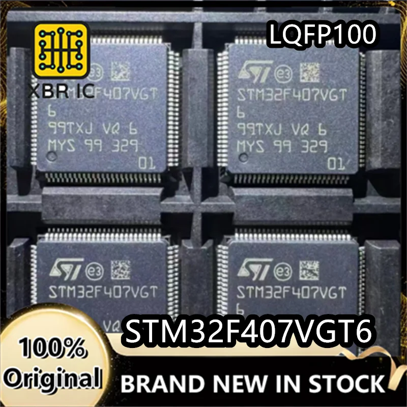 (3/10 pieces) STM32F407VGT6 STM32F407 QFP-100 32-bit microcontroller chip brand new original in stock fast shipping