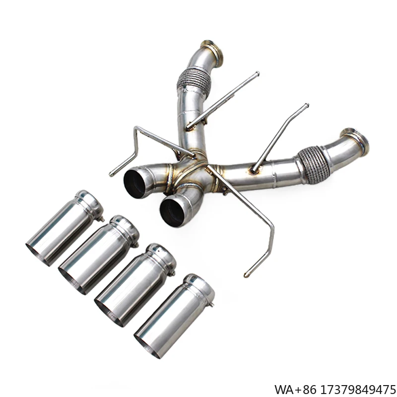 

OBM Stainless Steel Catback Exhaust Pipes for Mclaren 750S 4.0T 2020-2025 Street Race Car Straight Exhaust System