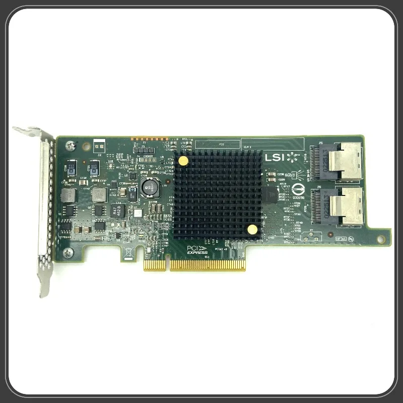 LSI 2308  LSI 9217-8i 6Gbps SAS SATA  Card PCI-E 3.0 x8 for Server NAS ZFS FreeNAS SAS HBA P20 ZFS IT mode