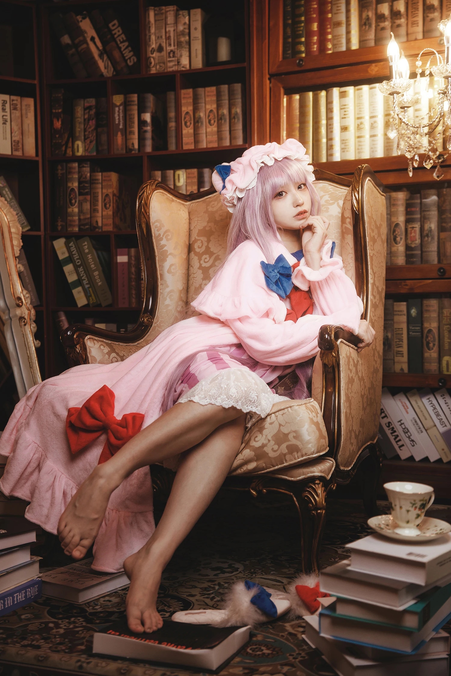 Touhou Project Patchouli Knowledge Cosplay Costume for Halloween Christmas Role Playing Party Comic GameSize S-XL New Project