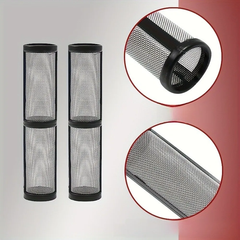 Airless Paint Sprayer Stainless Steel Intake Filter Mesh Reduces Downtime Enhances Flow Stability 18.8 x 14 x 4.7 cm Dimensions