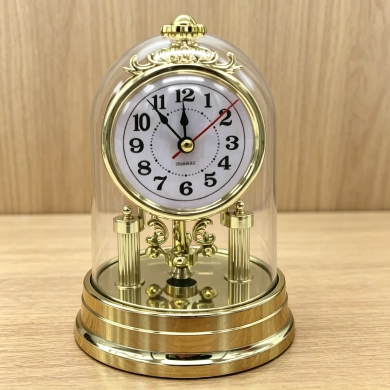Retro Table Clock Tables Decoration Desktop Clock Living Room Luxury Desk Clocks Silent Aesthetic Interior Home Decor Clocks