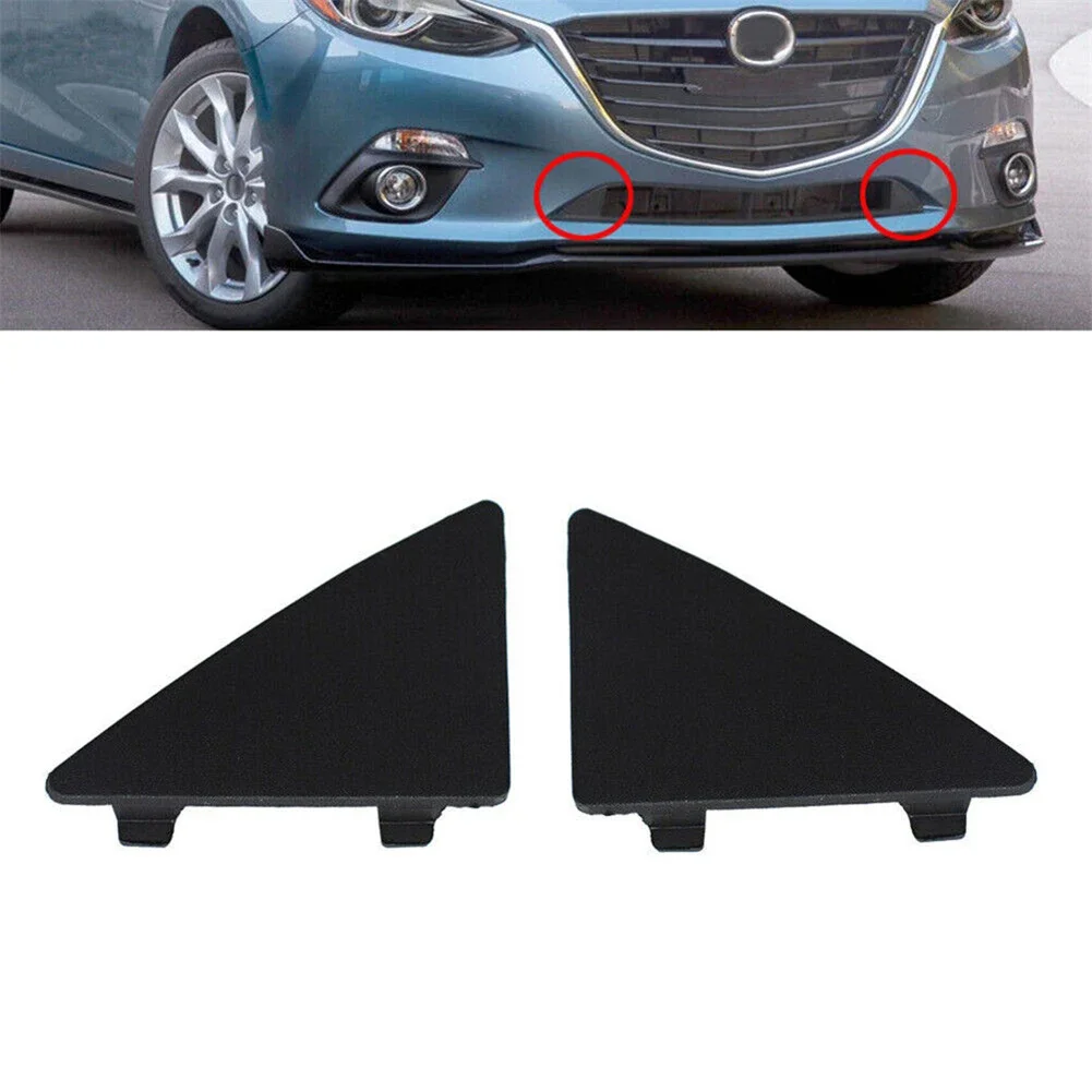 Triangle Trim Front Bumper Tow Hook Cover Cap For MAZDA 3 AXELA Auto Parts Replacement, Repair And Installation