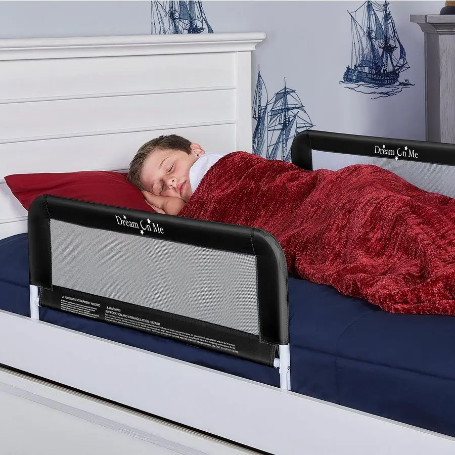 حزمة مزدوجة من سرير شبكية خفيفة الوزن قابلة للتعديل مع نسيج شبكي مسامي باللون الأسود، عدد 2 من 1