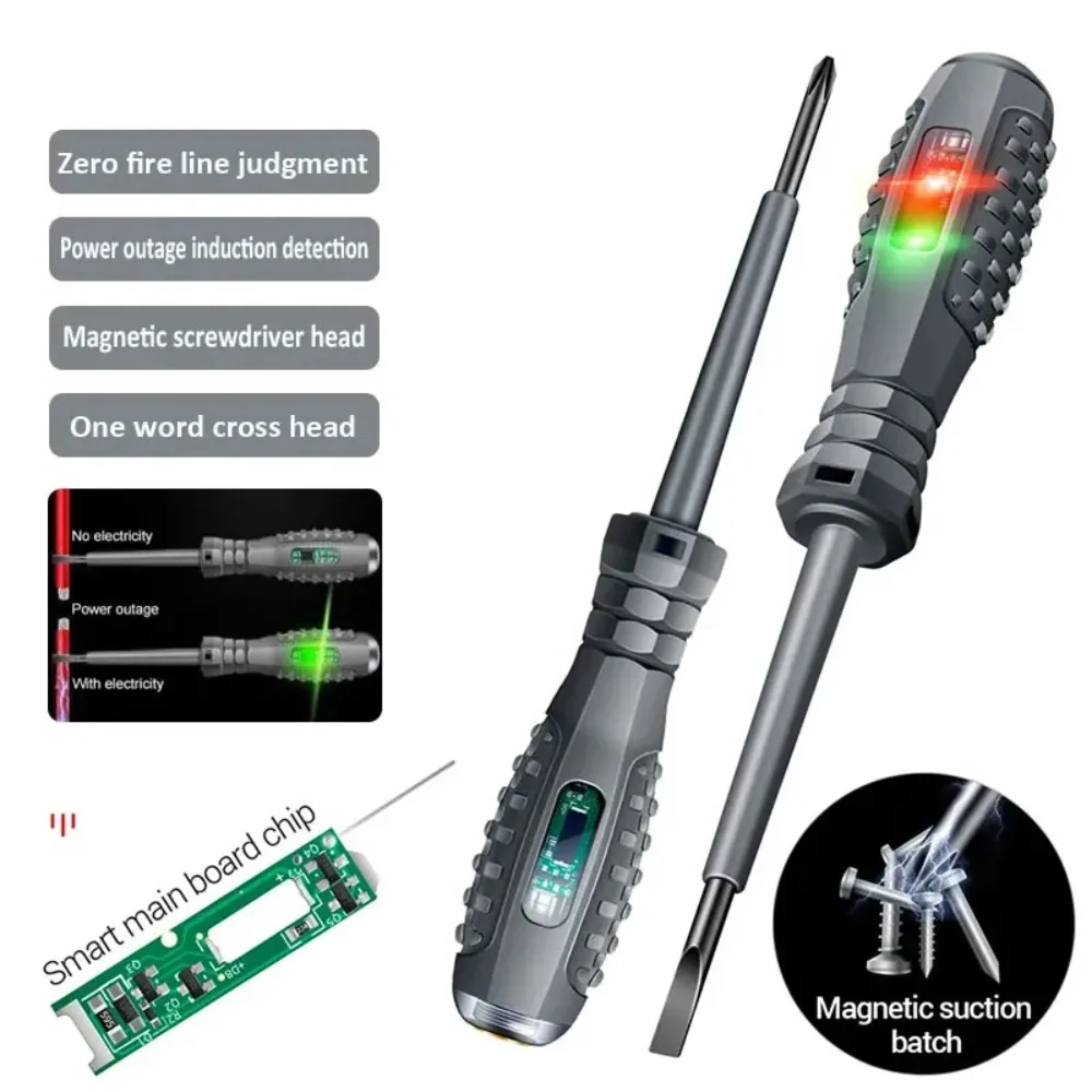 1/2/3 stücke Professionelle Elektriker Tester Stift Kabel Abisolieren Multifunktions Zangen Schraubendreher Wireman Wartung Werkzeug – Detail 2